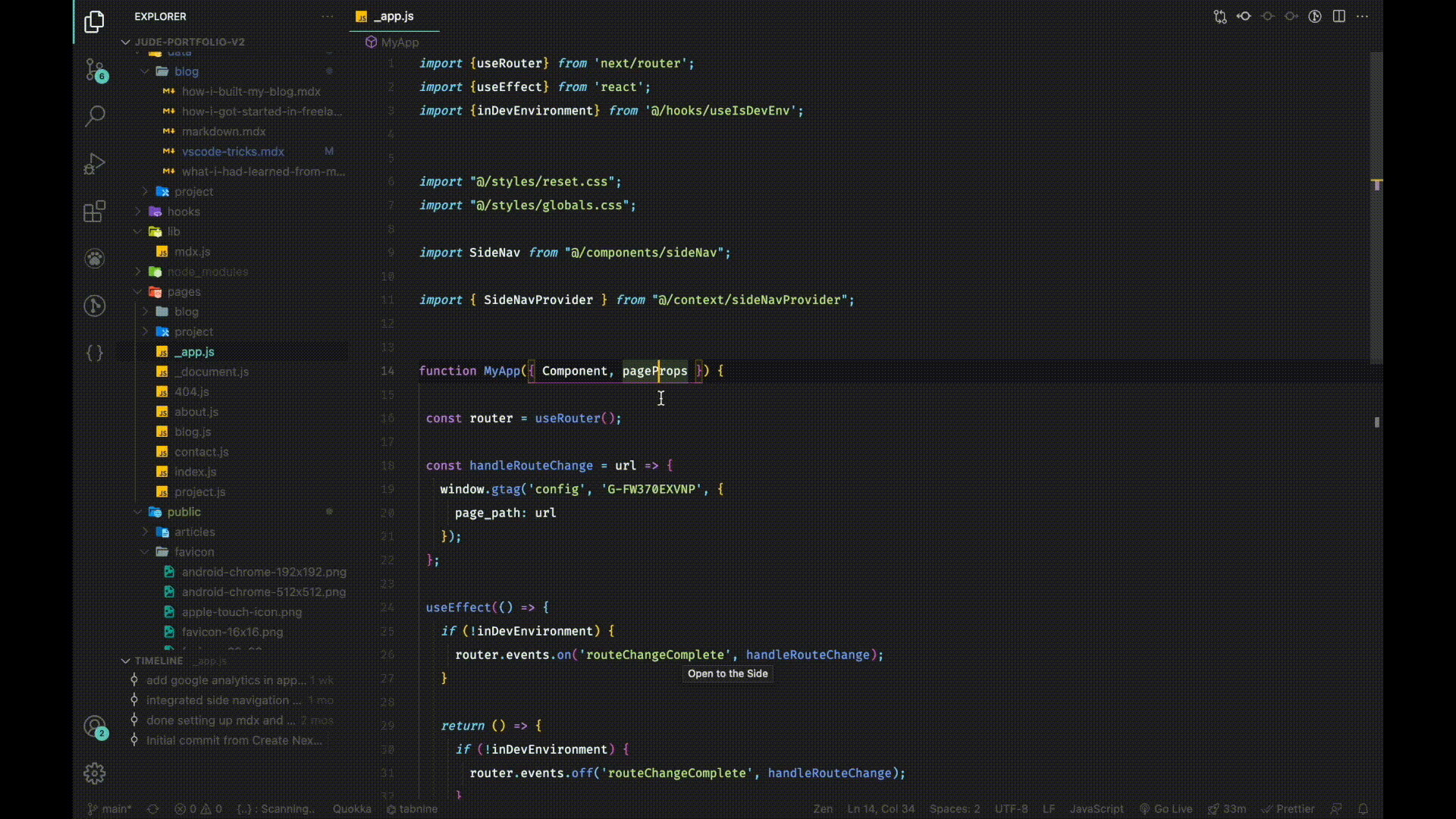 vs code Demo