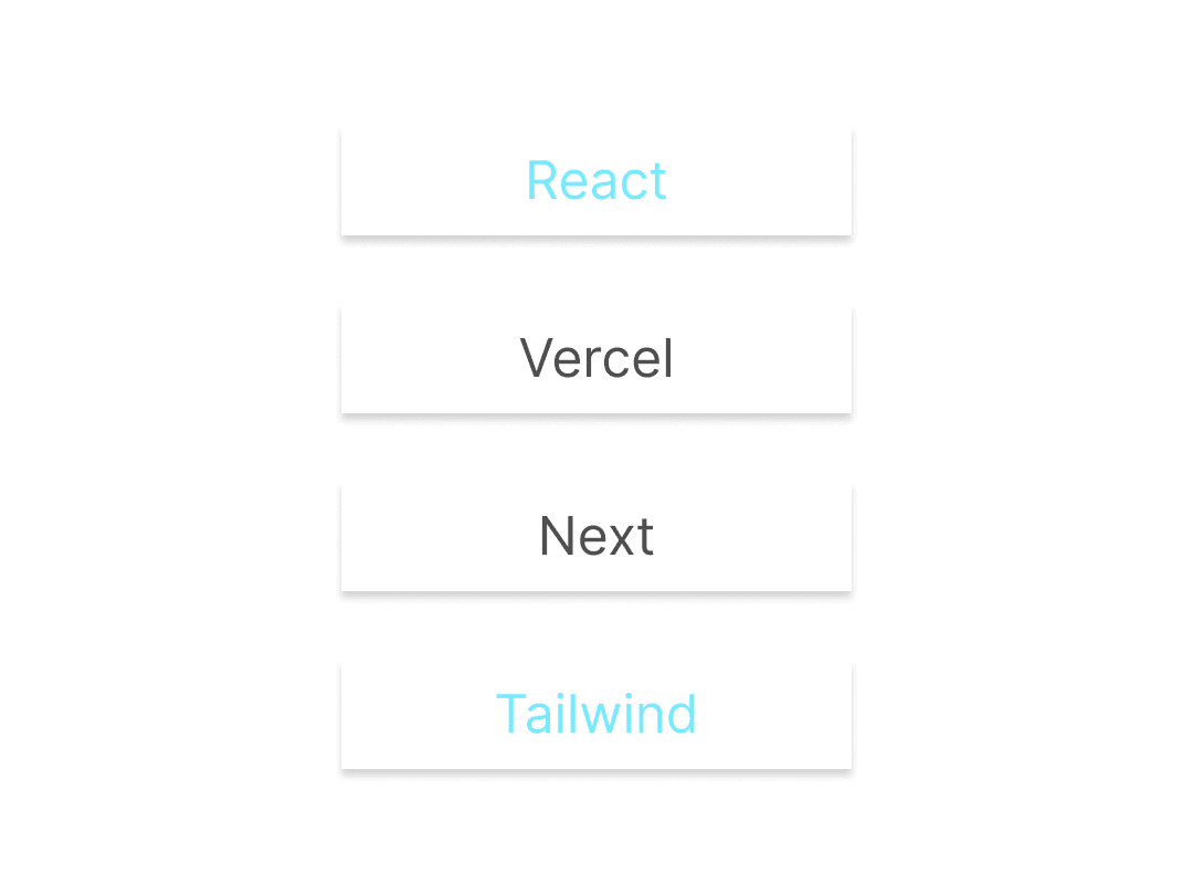 Tech stack for building front-end applications