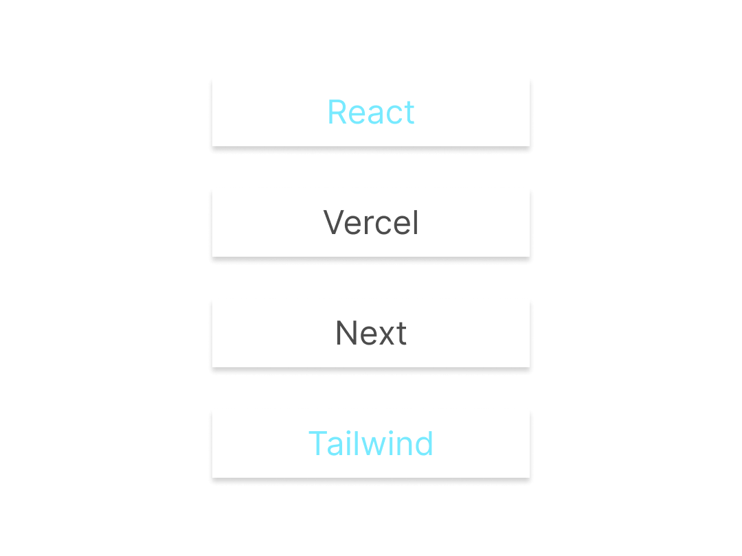 Tech stack for building front-end applications